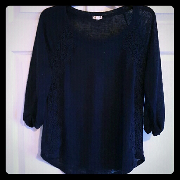 Eyeshadow sheer sweater