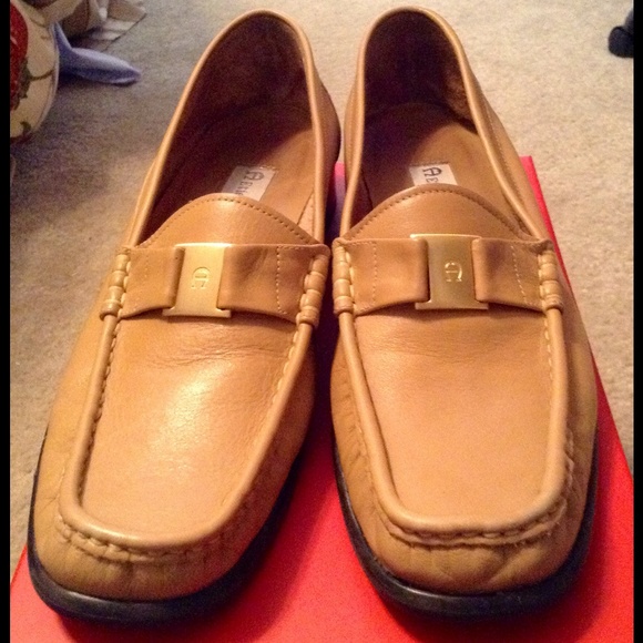 Etienne Aigner leather loafers