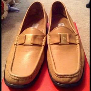 Etienne Aigner leather loafers