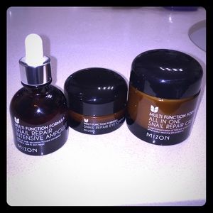Mizon Korean skincare snail creams
