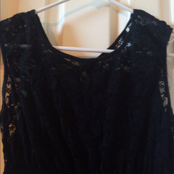 Black cocktail dress