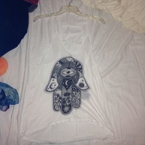 Hand of Hamsa tank top