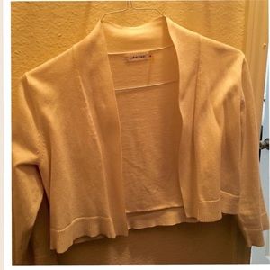 White Calvin Klein Cardigan