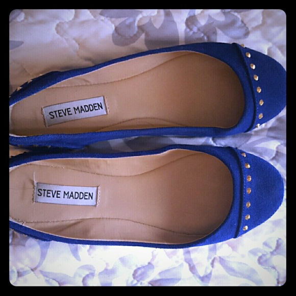 Steve Madden studded  flats