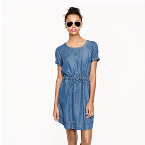 J. Crew Denim Chambray Dress