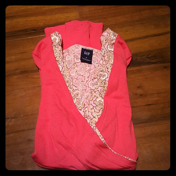 Gap deep v, long sleeve.