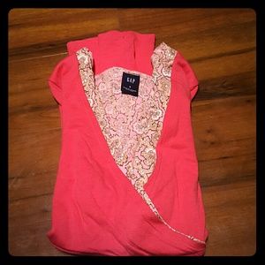 Gap deep v, long sleeve.