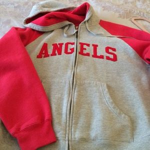 Angels zip-up hoodie.
