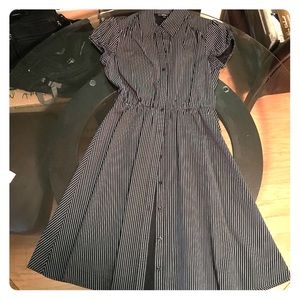 Pinstripe dress