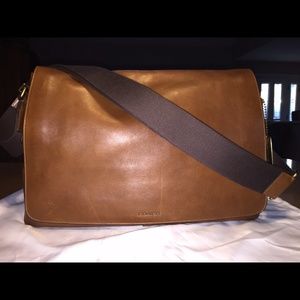 Coach Bleecker Legacy Leather Courier Bag 70486