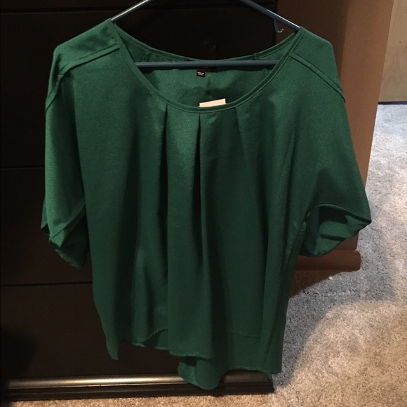 Soprano deep green blouse