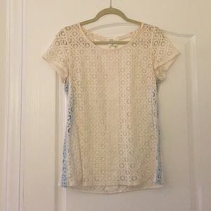 BEAUTIFUL LACE ANTHROPOLOGIE TOP