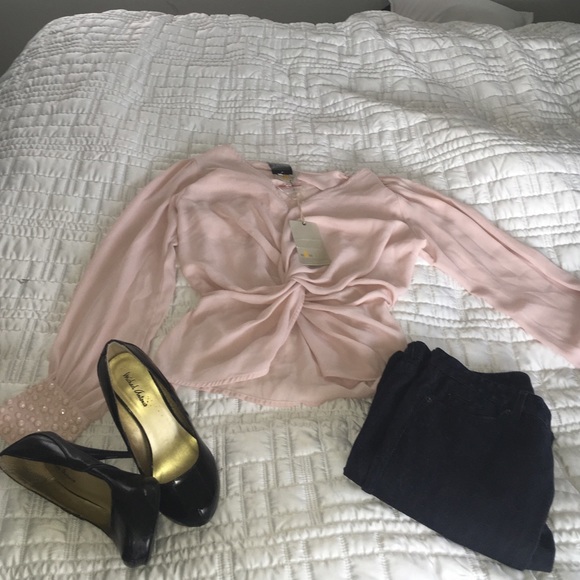 Agaci Light Pink Blouse