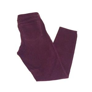 J.crew burgundy corduroys.