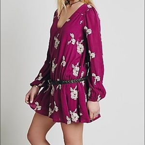 Free People Embroidered Austin Dress