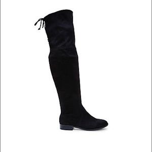 Black Thigh High Boots | Odina by Steve Madden