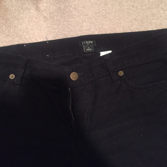 Black boot cut corduroy pants - Picture 2 of 3