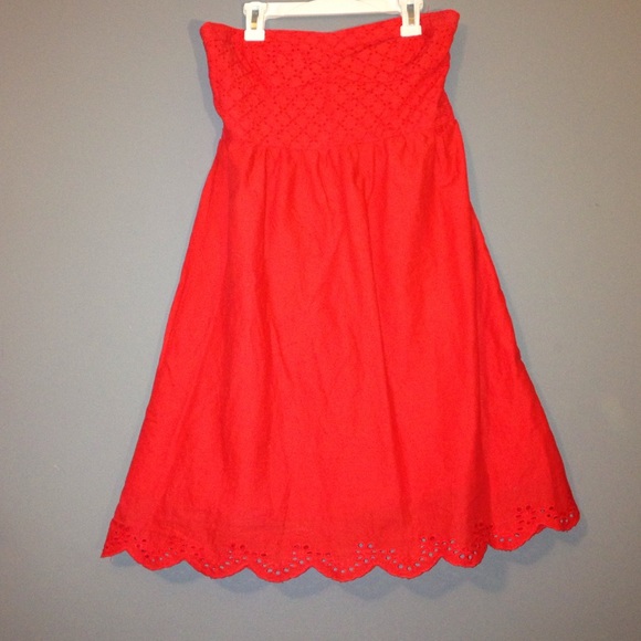 Strapless Dress