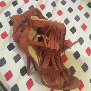 Fringe heels