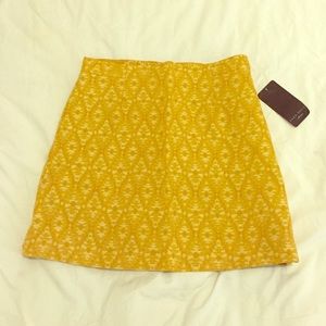 Zara jacquard mini skirt
