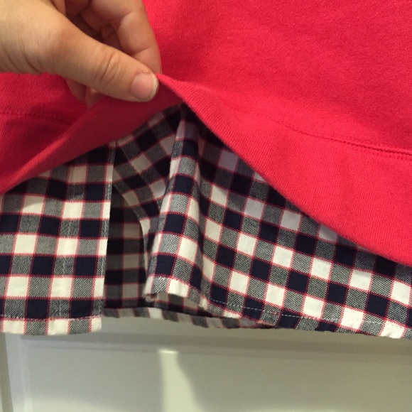 Tommy Hilfiger Top women's small. Navy, white,pink - Picture 4 of 4