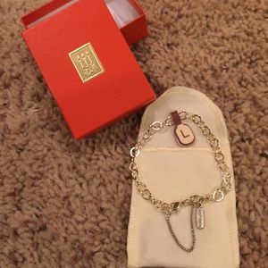 NEW---Forged Link Charm Bracelet---James Avery!