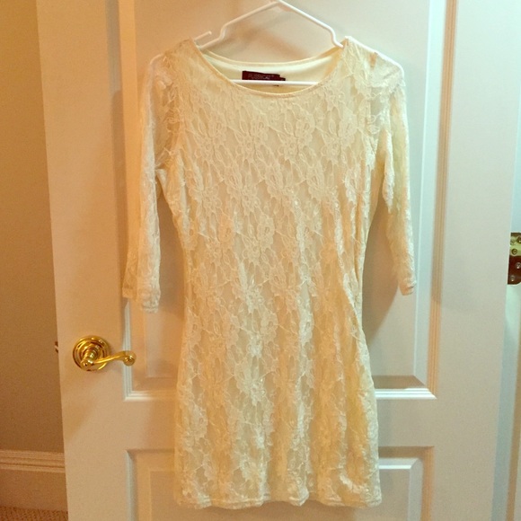 Hand made lace dress from London