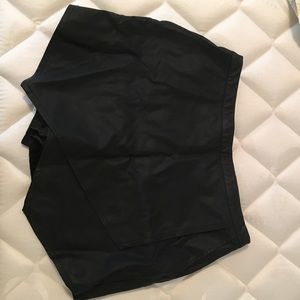 Abercrombie Fitch Short Faux Leather short skirt