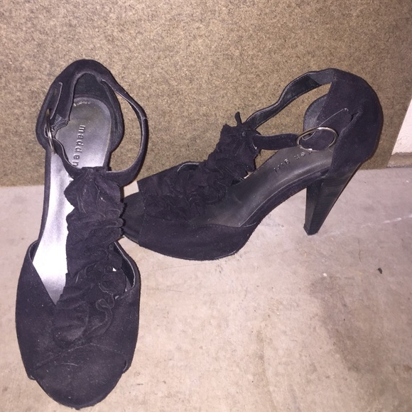 Black Madden Girl heels - Picture 2 of 3