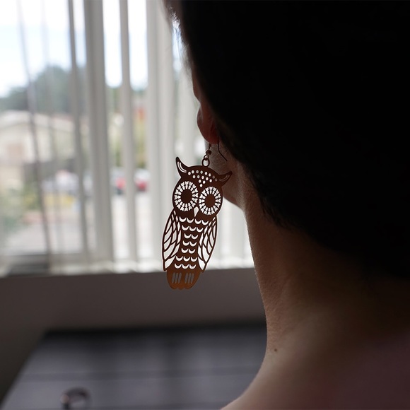 Owl earings
