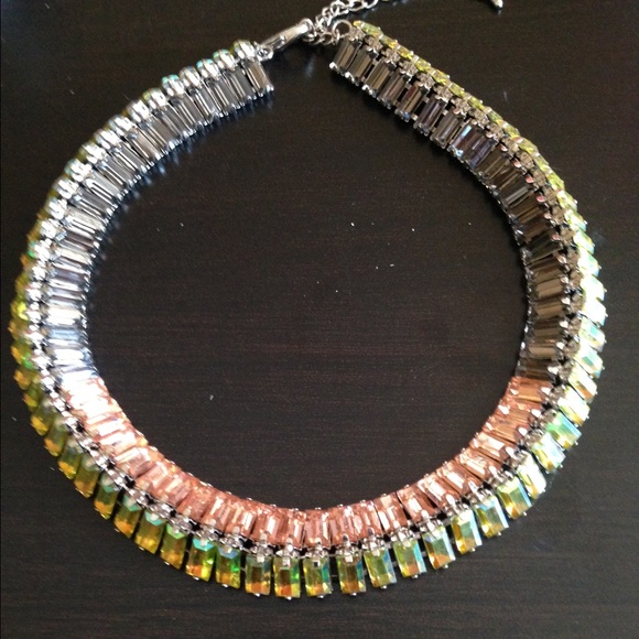 Topshop Rainbow Colored necklace