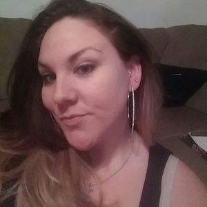 Silver rhinestone hoops