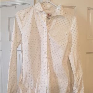 JCREW factory Haberdashery blouse.