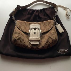 Coach Soho Signature Handbag Authentic