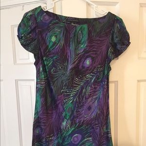 Banana Republic Peacock Blouse