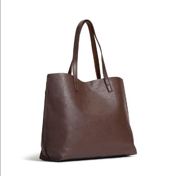 🚫SOLD🚫🍃 Chestnut and brown reversible tote - Picture 3 of 4