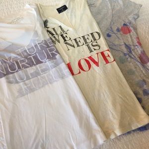 AE Graphic V Neck Tee BUNDLE!