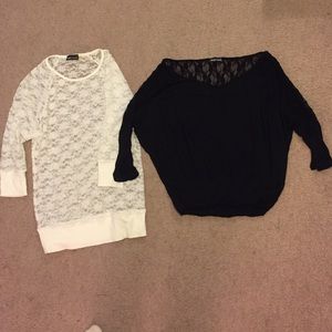 Lace shirts
