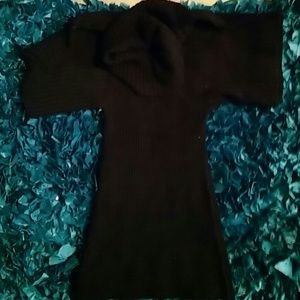 Cowl Neck Sweater Dress