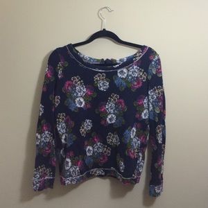 Floral Pullover Sweatshirt from Anthropologie