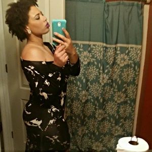 ❌SOLD!!!❌ Cute Off the Shoulder Day to Night Dress