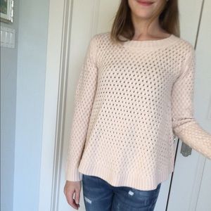 NWT soft pink sweater