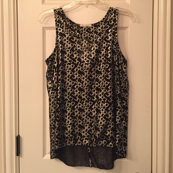 Black & Gold Top