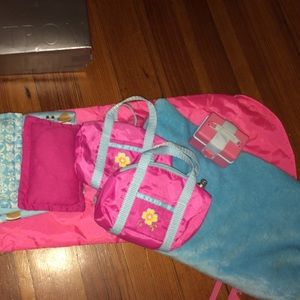 NON American doll camping set