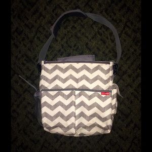 Skip*Hop Chevron Duo diaper bag