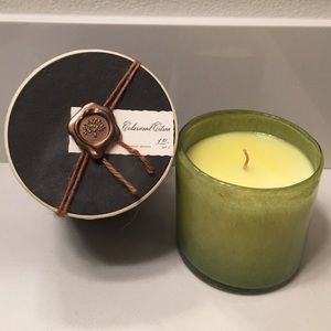 Pottery Barn Rustic Luxe Candle Cedar Wood Citron
