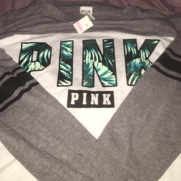 Pink vs tropical long sleeve