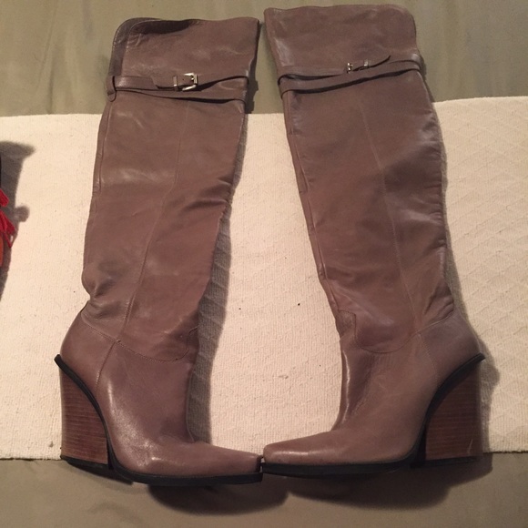 Jessica Simpson OTK Boots