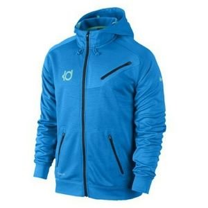 Nike KD 7 Hero Premium F/Z Hoodie in blue.