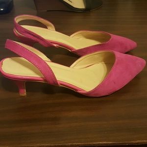 Pink Torrid Kitten Heel